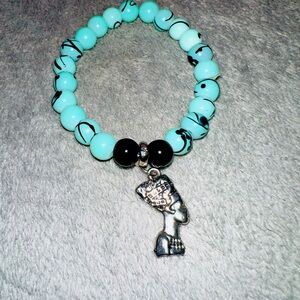 Bracelet with ancient Egyptian figure